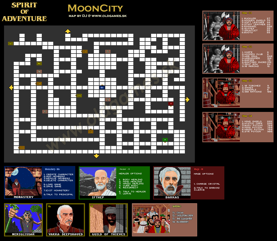 MoonCity Map