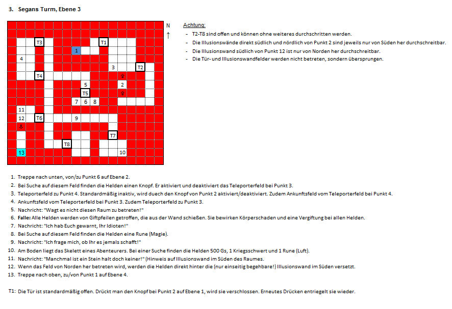 Segans Turm, Ebene 3